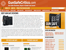 Tablet Screenshot of gunsafecritics.com